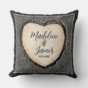 Personalised Wedding Anniversary Pillow
