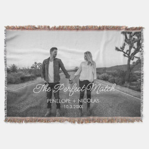 Personalised Wedding Blanket Custom Photo Gift