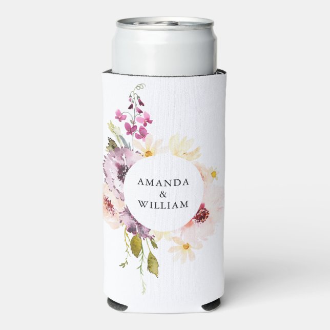 Personalised Wedding  Can Cooler (Seltzer Back)