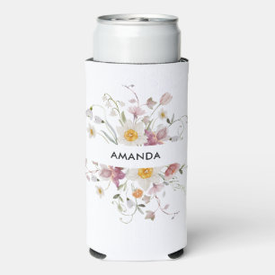 Personalised Wedding  Can Cooler