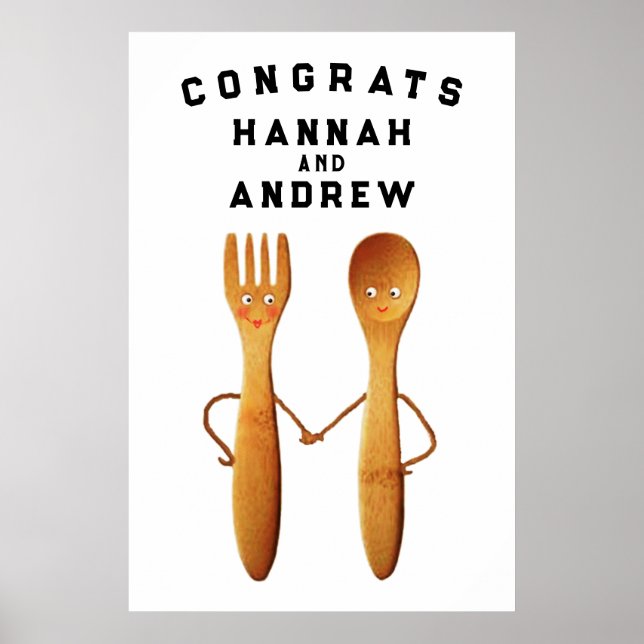 Personalised Wedding Congrats Decoration (Front)