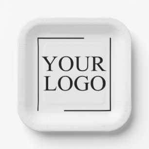Personalised Wedding Custom Idea Add Logo Paper Plate