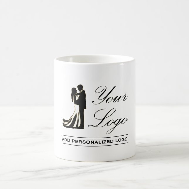 Personalised Wedding Custom Idea Add Your Design Coffee Mug (Center)