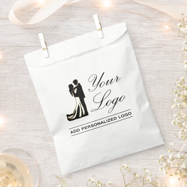 Personalised Wedding Custom Idea Add Your Design Favour Bag (Clipped)