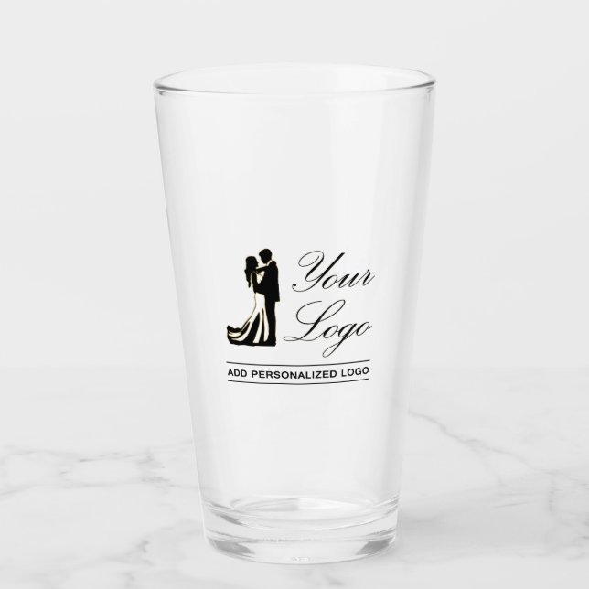 Personalised Wedding Custom Idea Add Your Design Glass (Front)