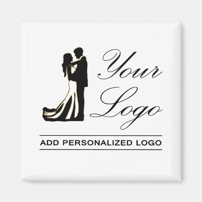 Personalised Wedding Custom Idea Add Your Design Magnet (Front)