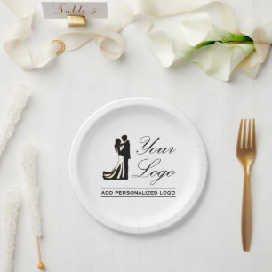 Personalised Wedding Custom Idea Add Your Design Paper Plate