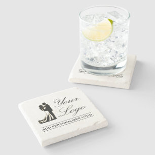 Personalised Wedding Custom Idea Add Your Design Stone Coaster