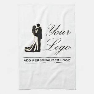 Personalised Wedding Custom Idea Add Your Design Tea Towel