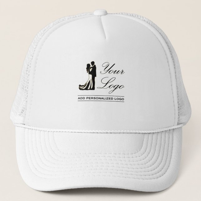 Personalised Wedding Custom Idea Add Your Design Trucker Hat (Front)