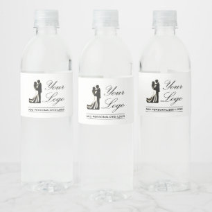Personalised Wedding Custom Idea Add Your Design Water Bottle Label