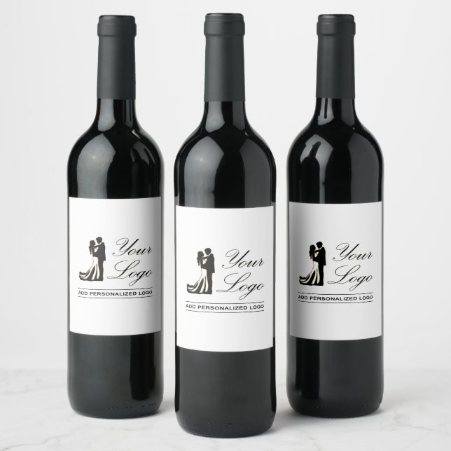 Personalised Wedding Custom Idea Add Your Design Wine Label (Bottles)