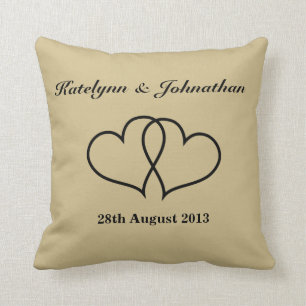 Personalised Wedding Date Cushion
