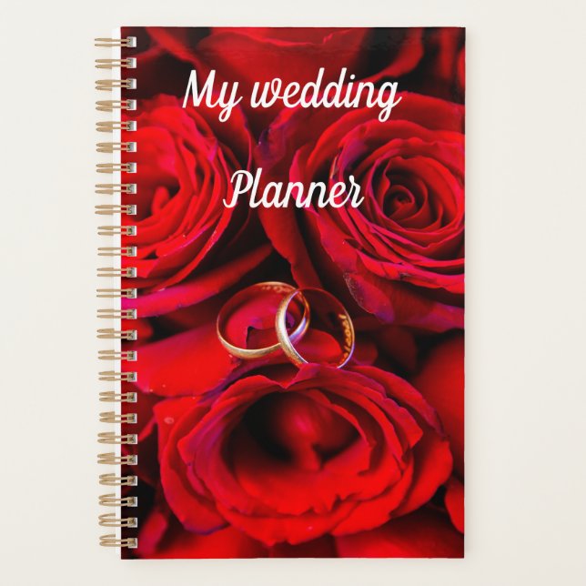 Personalised Wedding Day Planner (Front)