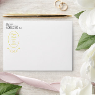 Personalised Wedding Envelope
