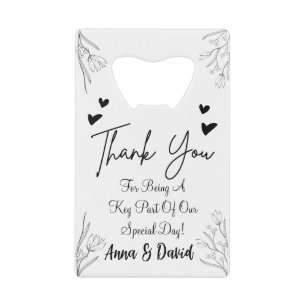 Personalised Wedding Favour