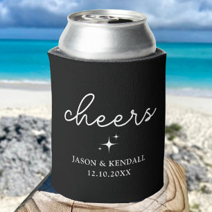 Personalised Wedding Favours Customised Wedding Can Cooler