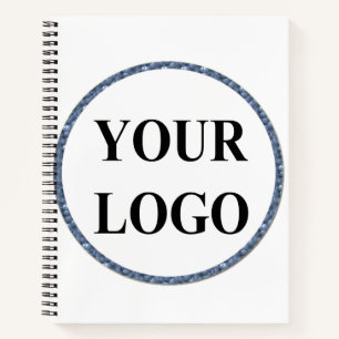 Personalised Wedding Gift Create Your Own Logo Notebook
