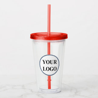 Personalised Wedding Gift Customised Idea LOGO Acrylic Tumbler