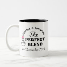 personalised wedding gift Mug