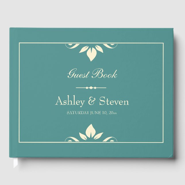 Personalised Wedding Guest Book (Front)