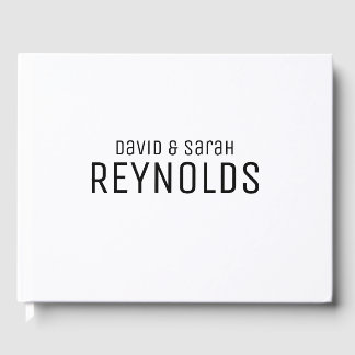 Personalised Wedding Guestbook