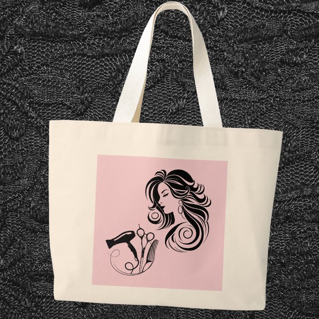Personalised Wedding Hair Stylist Tote Bag (Customizable Wedding Hair Stylist tote bag)