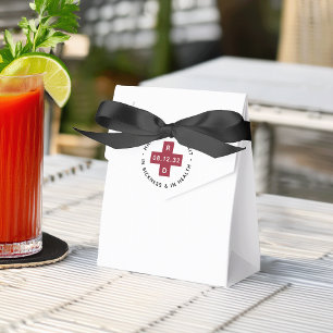 Personalised Wedding Hangover Relief Kit Favour Box