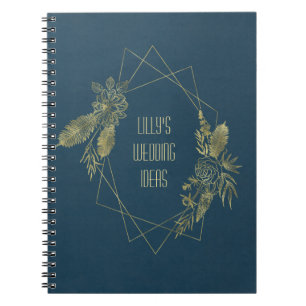 Personalised Wedding Ideas Notebook