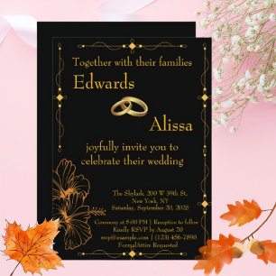 Personalised wedding  invitation