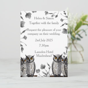 Personalised Wedding  Invitation