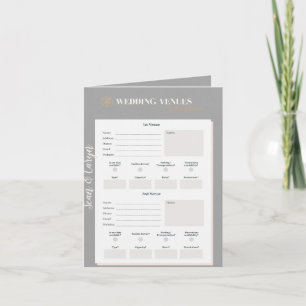 Personalised Wedding Organiser Download or Card