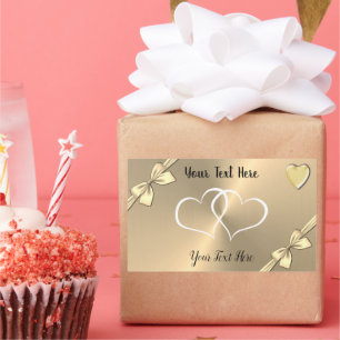 Personalised Wedding Party Favour Sticker Labels 