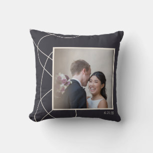 Personalised Wedding Photo Anniversary Keepsake Cushion