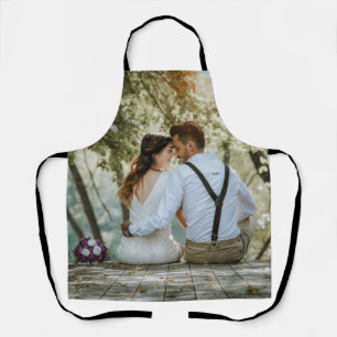 Personalised Wedding Photo Apron