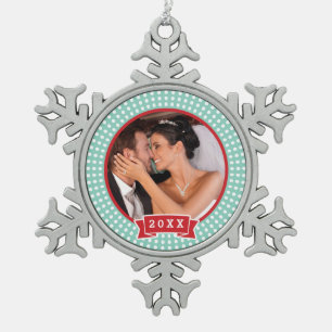Personalised Wedding Photo Keepsake Ornament