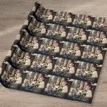 Personalised Wedding Photo Script Name Wrapping Paper<br><div class="desc">Personalise with your favourite wedding photo,  featuring your name,  creating a unique memory and gift. A lovely keepsake for you to treasure! Designed by Thisisnotme©</div>
