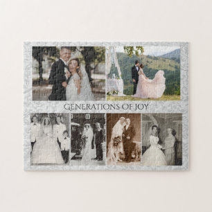 Personalised Wedding Photos Generations of Joy Jigsaw Puzzle