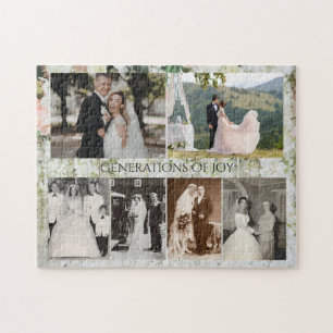 Personalised Wedding Photos Generations of Joy Jigsaw Puzzle
