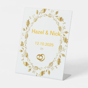 Personalised Wedding sign 