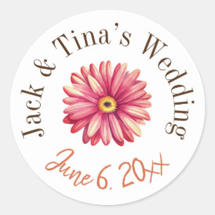 Personalised wedding stickers