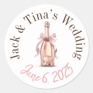 Personalised wedding stickers 