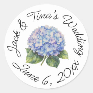 Personalised wedding stickers