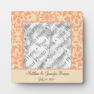 Personalised Wedding Tile Gift & Keepsake w/ Text Plaque