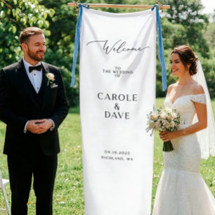 Personalised Wedding Welcome Sign – Custom