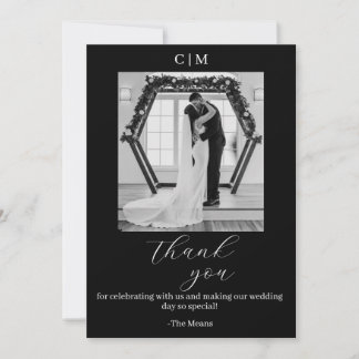Personalised WeddingThank You Card
