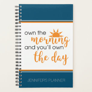 Personalised Weekly/Monthly Planner - Spiral Bound