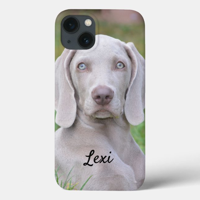 Personalised Weimaraner Puppy Dog Case-Mate iPhone Case (Back)