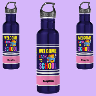 Personalised Welcome Back To School  710 Ml Water Bottle