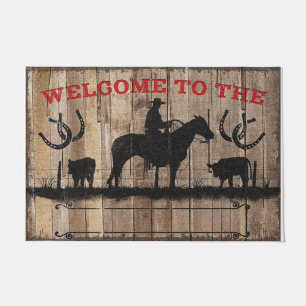 Personalised Welcome Door Mat, Farmhouse Porch Mat